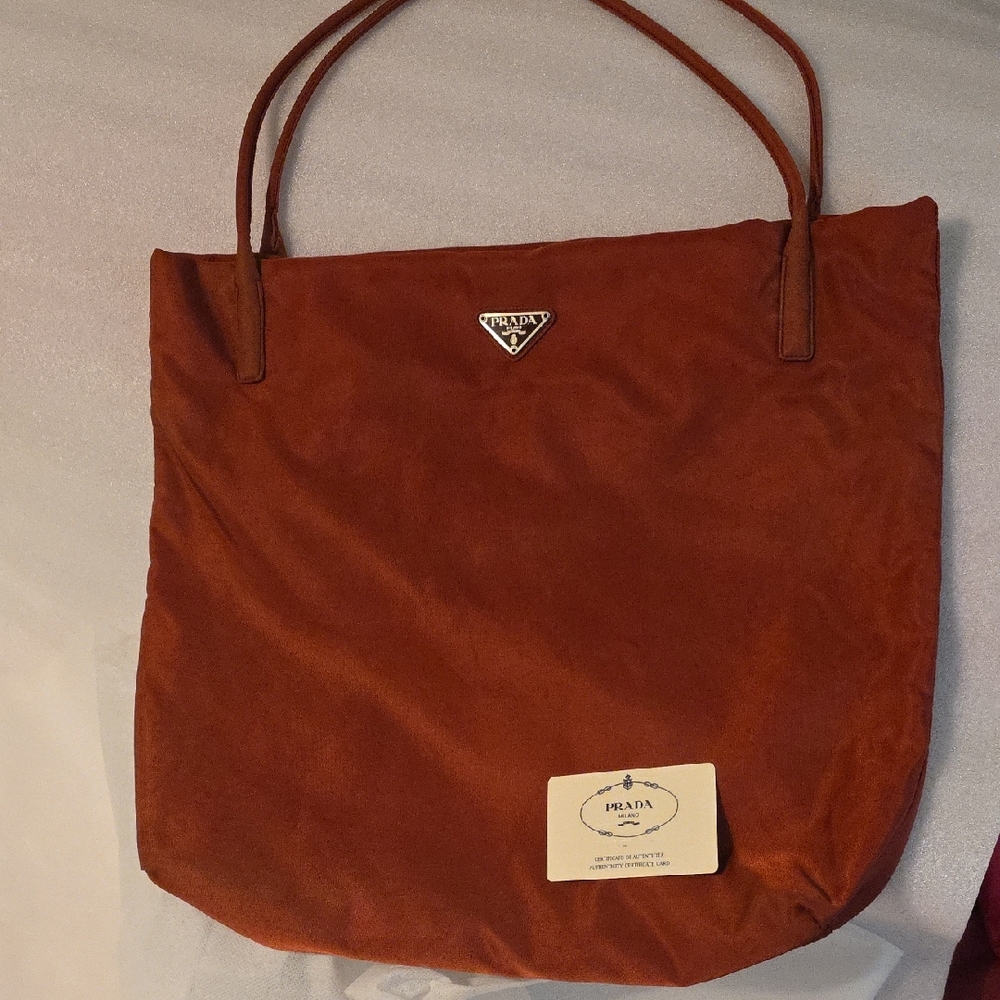 Prada Rust Shoulder Bag